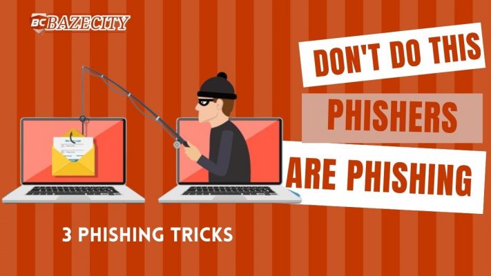 Major Tricks of Cyber Phishers Phishing Big