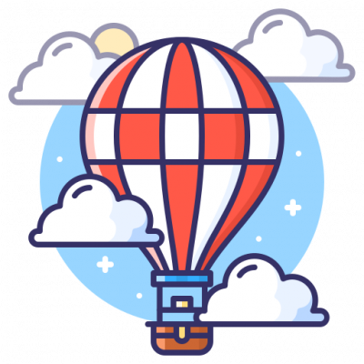 hot air balloon